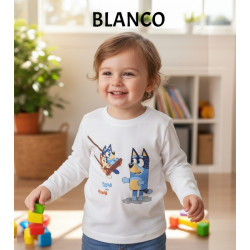 POLO NIÑO CR ML BLUEY BABY KILI