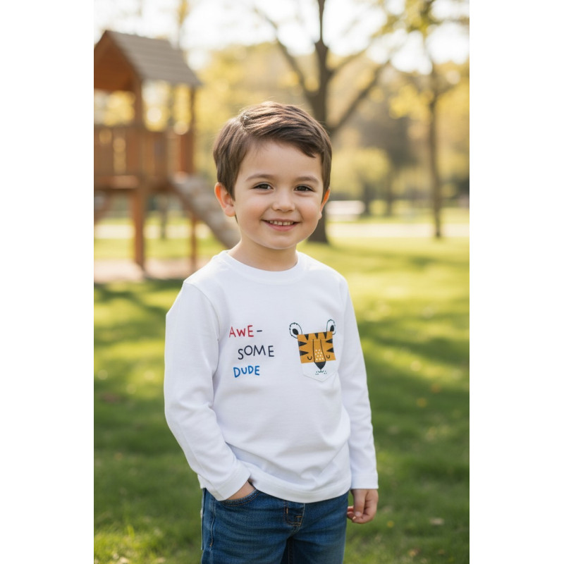 POLO NIÑO CR ML TIGRE AWE SOME BABY KILI