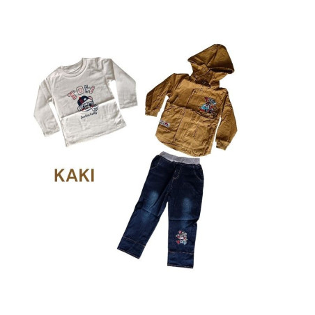 CONJ DRIL NIÑO TOW SY-64 MODA LUNNA