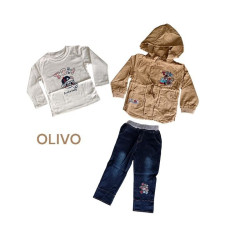 CONJ DRIL NIÑO TOW SY-64 MODA LUNNA