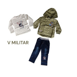 CONJ DRIL NIÑO TOW SY-64 MODA LUNNA