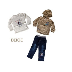 CONJ DRIL NIÑO TOW SY-64 MODA LUNNA