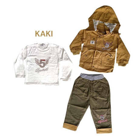 CONJ DRIL CHAMPION OPER 5 MODA LUNNA