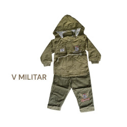 CONJ DRIL CHAMPION OPER 5 MODA LUNNA