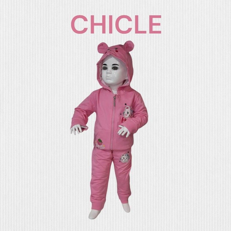 CONJ ALG 3 PZAS GATITA HORSE S7203 MODA