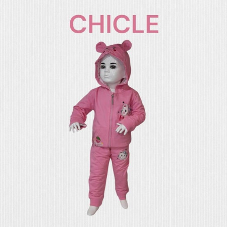 CONJ ALG 3 PZAS GATITA HORSE S7203 MODA