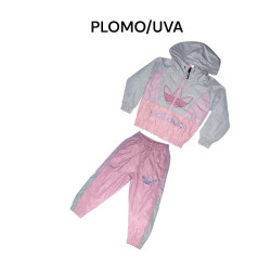 CONJ BOMBER NIÑA ESTAMPADO ADIDAS