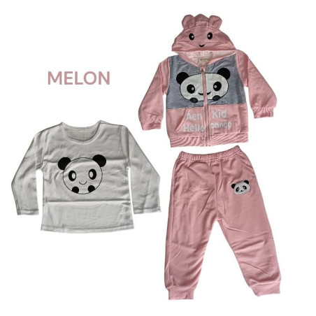 CONJ ALG 3PZ NIÑA AEN LID HELLO PANDA