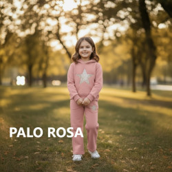 CONJ DE NIÑA FRANELA STAR FRAMLY POP