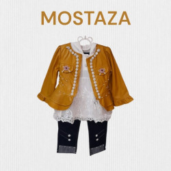 CONJ CUERO NIÑA CASACA 3PZ 2232 R.V STAR