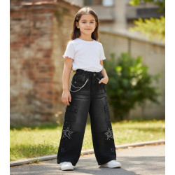 PANT JEANS NIÑA CARGO STAR CLAUDY