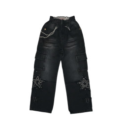 PANT JEANS NIÑA CARGO STAR CLAUDY