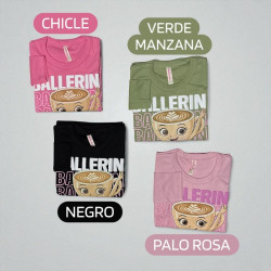 POLO NIÑA CR ML BALLERINA CAPPUCCIINA ME