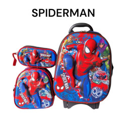 MALETA ESCOLAR 3PZAS CON LUCES