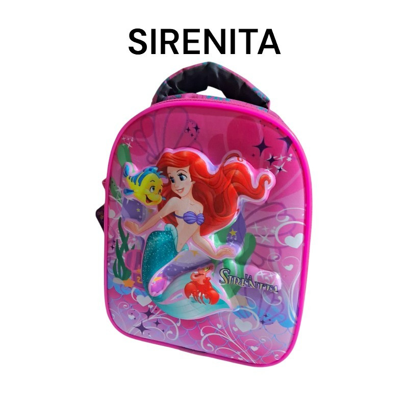 LONCHERA ESCOLAR ALTO RELIEVE NIÑA