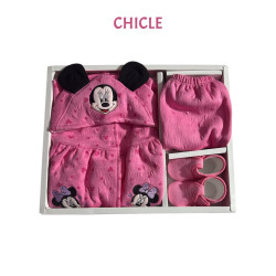 CONJ CAJA NIÑO YACAR 4PZ MINNIE GERINAYE