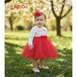CONJ CAJA VESTIDO TUL YOPITA