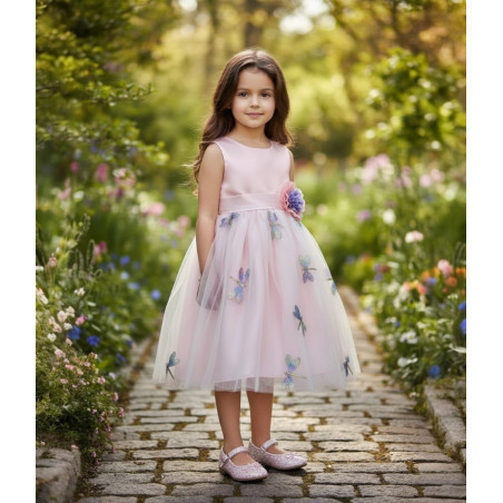VESTIDO GASA LIBELULA ANA