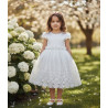 VESTIDO DE NIÑA ENCAJE BIPIUR