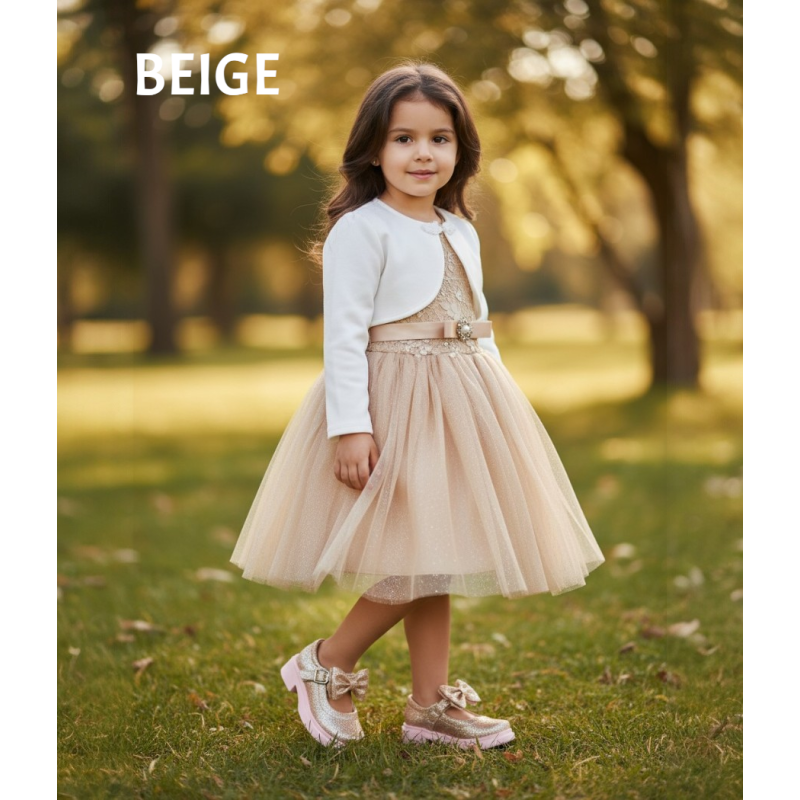 VESTIDO 3PZ MOD: GASA FOR KIDS