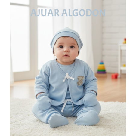 AJUAR ALG COLOR ENTERO BABY JAVITO