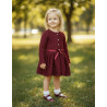 POLYVESTIDO ANGORA ROJO TALLA 6