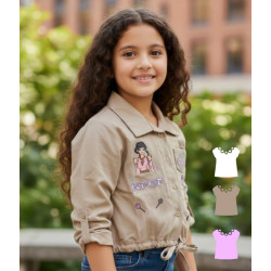 BLUSA NIÑA ML  HUNTRIX AMY PRINCESS