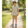 CAMISA DRILL EMILIO M/C C/BOL
