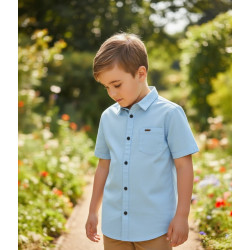 CAMISA DRILL EMILIO M/C C/BOL