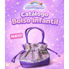 CARTERA NIÑA LENTEJUELAS PUNTOS