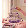 CARTERA NIÑA LENTEJUELAS PUNTOS