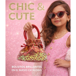 CARTERA NIÑA LENTEJUELAS MARGARITAS