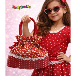 CARTERA NIÑA FRANCIS LENTEJUELAS