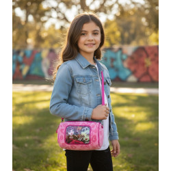 CARTERA NIÑA BRATZ ROSADO