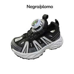 ZAPATILLA NIÑO REGULADOR G2558-1 LUCES  