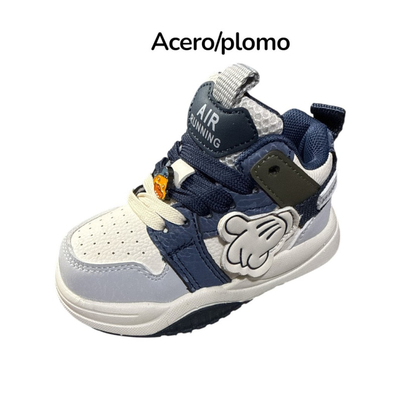 ZAPATILLA NIÑO LUCES G2559-1 MANO AIR RU