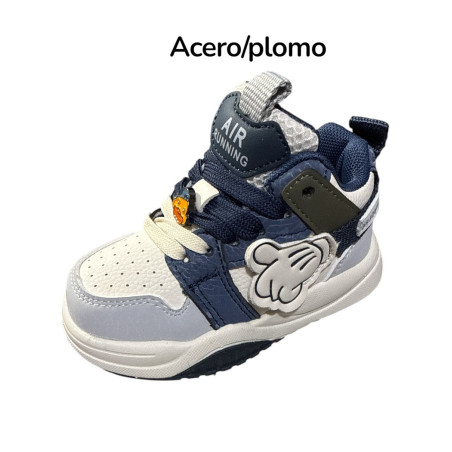 ZAPATILLA NIÑO LUCES G2559-1 MANO AIR RU
