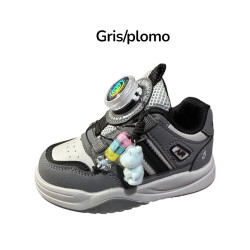 ZAPATILLA NIÑO REGULADOR G2551-2 LUCES  