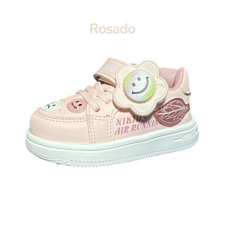ZAPATILLA NIÑA PEGA A325-1 CARITAS LUCES