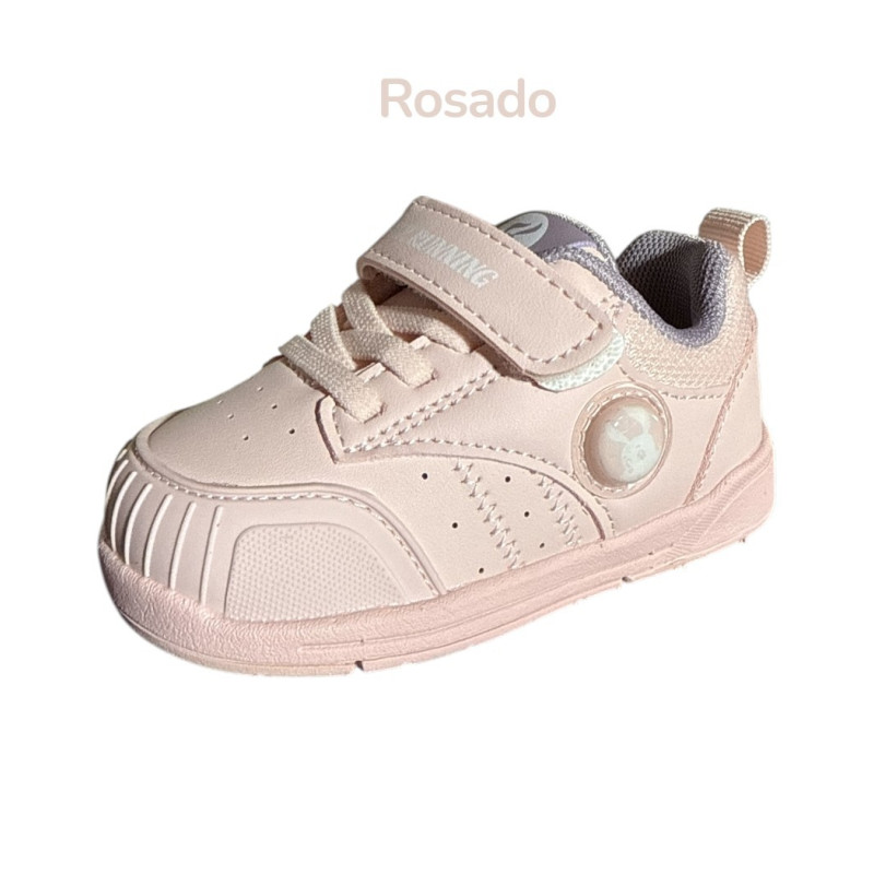 ZAPATILLA NIÑA PEGA A372-4 CONEJA LUCES 