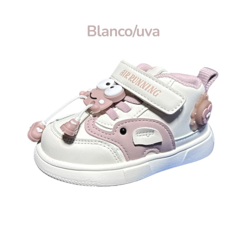 ZAPATILLA NIÑA PEGA A324-3 ELEFANT LUCES