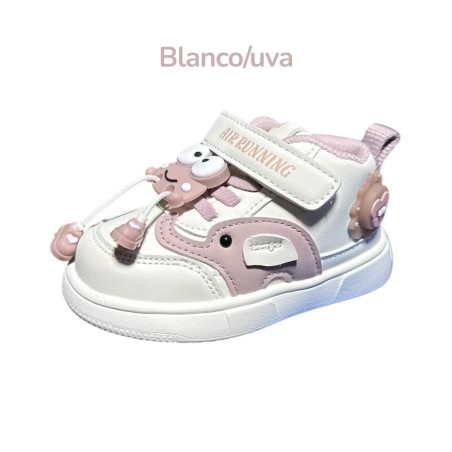 ZAPATILLA NIÑA PEGA A324-3 ELEFANT LUCES