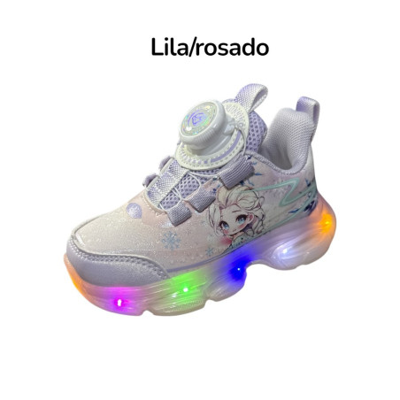 ZAPATILLA NIÑA REGULADOR G2531-2 LUCES  