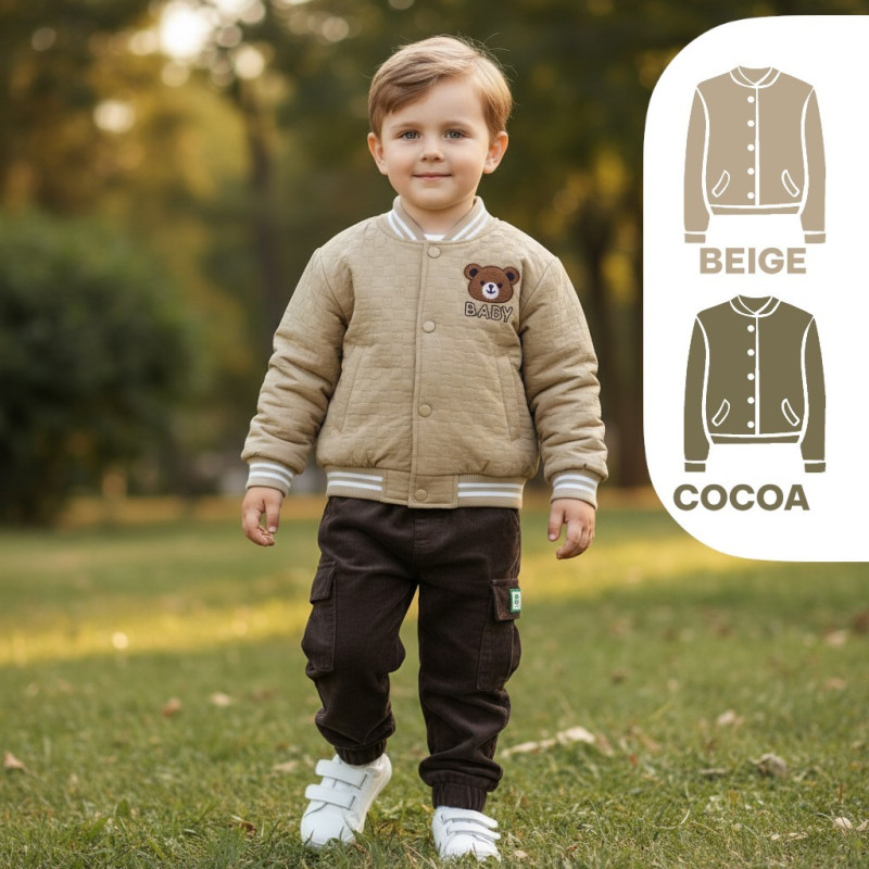 CONJ NIÑO 3PZ OSO BABY IMPORTADO