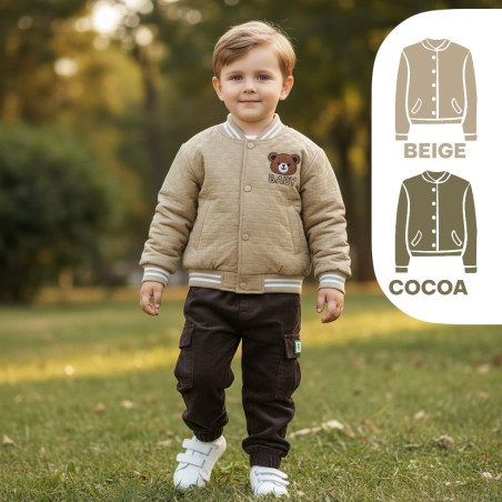CONJ NIÑO 3PZ OSO BABY IMPORTADO