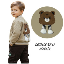 CONJ NIÑO 3PZ OSO BABY IMPORTADO