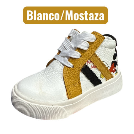 ZAPATO NIÑO CUERO MICKEY YSSAS