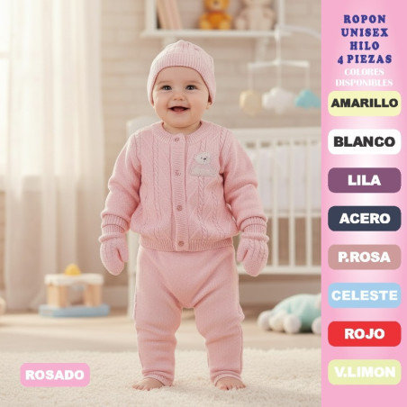 ROPON HILO 4PZ OSITO YAREN