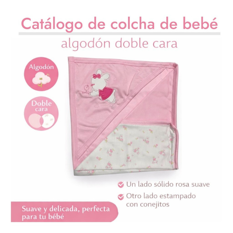 COLCHA ALG ESTAMPADO BEBE BELEN