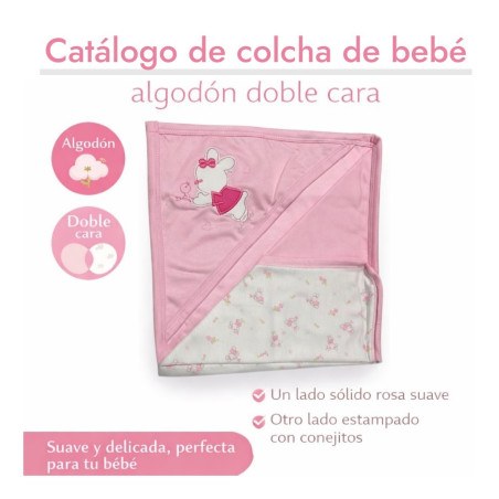 COLCHA ALG ESTAMPADO BEBE BELEN